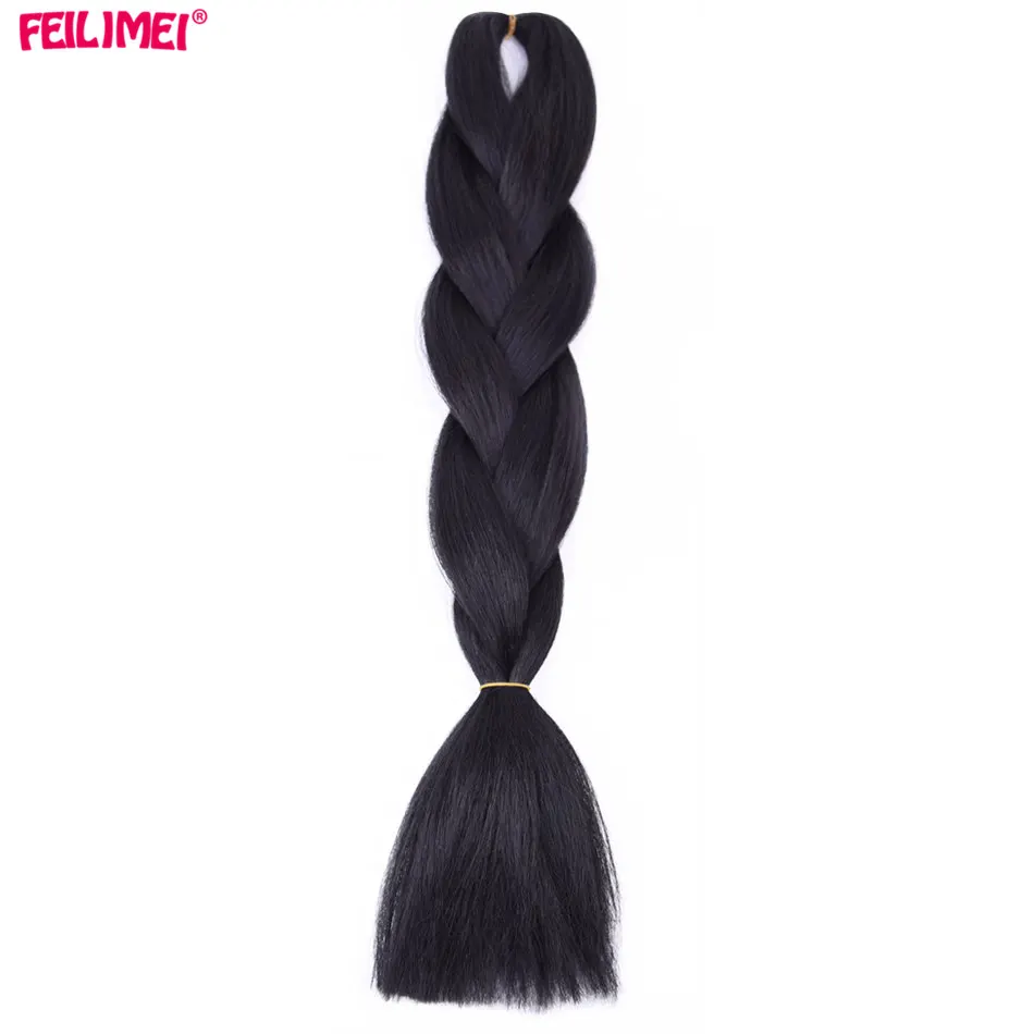 black braiding hair