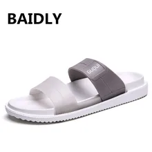 Мужские тапочки; Летняя мужская обувь на плоской подошве; дышащие пляжные тапочки; шлепки из ПВХ на танкетке; мужские брендовые шлепанцы для влюбленных; большие размеры