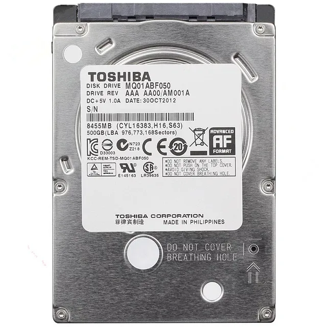 Cheap Toshiba 500GB HDD 2.5 Sata for Laptop 2.5 Sata Internal Hard Drive Hard Drive 500 GB Hard Disk Hardisk HD 7200RPM Free Shipping  Cheap Toshiba 500GB HDD 2.5 Sata for Laptop 2.5 Sata Internal Hard Drive Hard Drive 500 GB Hard Disk Hardisk HD 7200RPM Free Shipping