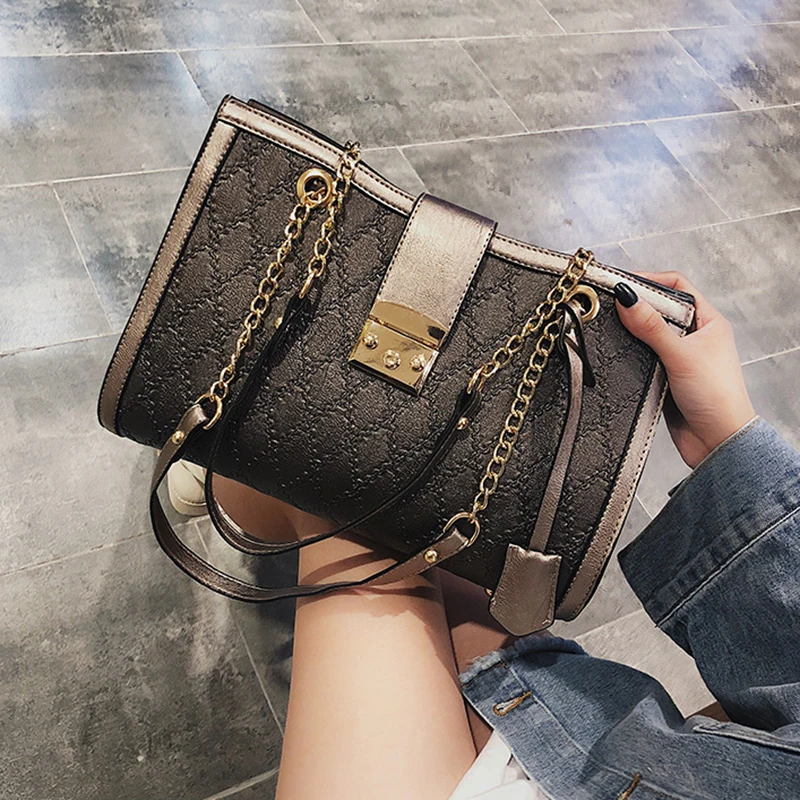 

High Quality Women Handbags Fashion Messenger Bag For Women High Quality Tote Women Bag Retro Female Shoulder Bags 2019
