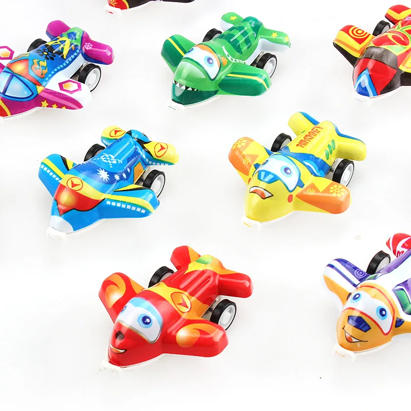 

Small Plane Toys Cute Plastic Pull Back Cars Toy Cars for Child Wheels Mini Car Model Funny Kids Toys for Boys Girls