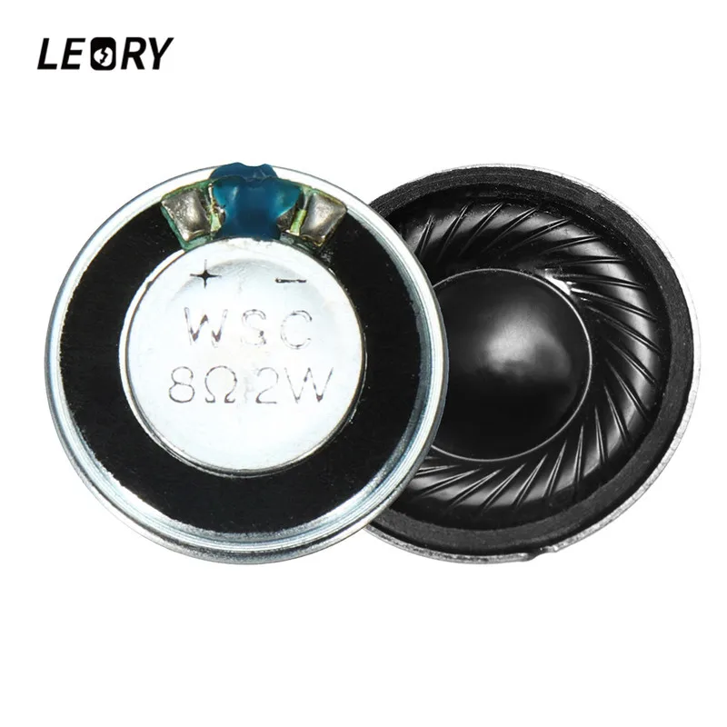 LEORY 2 Вт 8 Ом громкоговоритель 2W8R TV DVD EVD 28 мм|loudspeaker| |