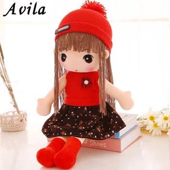 

2018 New 1Pcs Kids Toys Soft Interactive Baby Dolls Toy 45cm/60cm Doll For girls and boys Dolls & Stuffed Toys Free Shipping