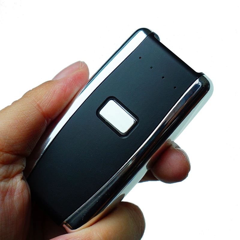 مصغرة الجيب المحمولة اللاسلكية الباركود ماسحة USB بلوتوث 1D الليزر/2D CCD الباركود ماسحة لنظام أندرويد IOS ويندوز