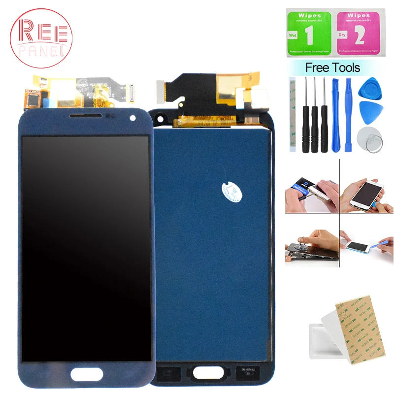 

Hot Selling E500 lcd For SAMSUNG Galaxy E5 E500F SM-E500F LCD Display Touch Screen Digitizer for samsung E5 E500 Display Panels
