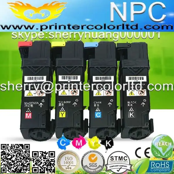 

4 x New Toner Cartridges For Xerox Phaser 6500 6500N 6500DN WorkCentre 6505 6505N 6505DN 106R01604 106R01601 106R01602 106R01603