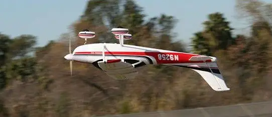 Игрушка самолет rc Cessna 182 V1 приводимого в движение с помощью электропривода комплект