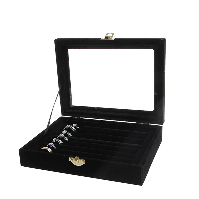QuickDone-Portable-Velvet-Earrings-Ring-Organizer-Ear-Jewelry-Display-Stands-Showcase-Stand-Holder-Organizer-Box-HG0536 (2)