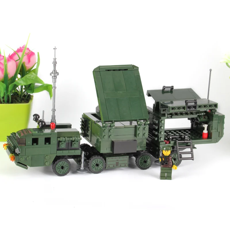 DIY Christmas Toys Gifts for Children KAZI Buildings Nano Blocks Children Model Toys Educational Toy Military Range Army Series kaizi red alert 3 series soviet apocalypse tank military model building educational toy for children brinquedo christmas gifts