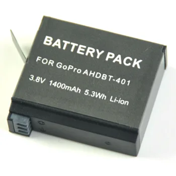 

AHDBT-401 AHDBT401 AHDBT 401 Battery for GoPro HERO4 Batteries Go Pro Hero 4 black silver white Action Camera charger