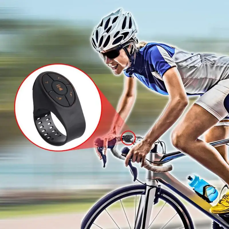 Беспроводной Bluetooth Автомобильный пульт дистанционного управления цепь автомобильный комплект приемник медиа кнопка для автомобиля рулевое колесо велосипед для IOS Android Рулевое управление