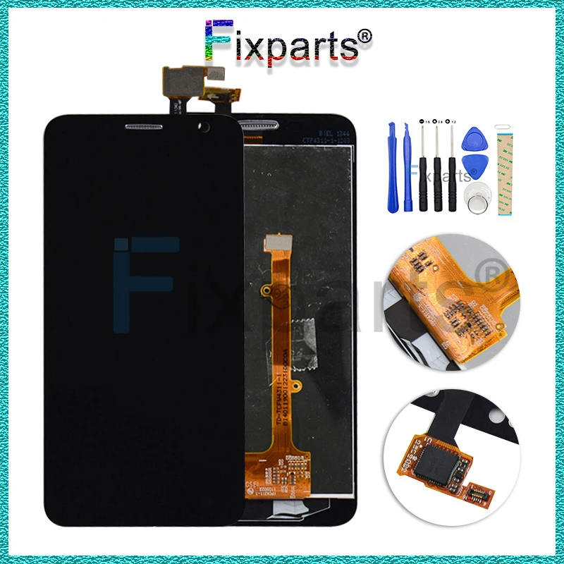 AAA + ЖК дисплей кодирующий преобразователь сенсорного экрана в сборе для Alcatel One