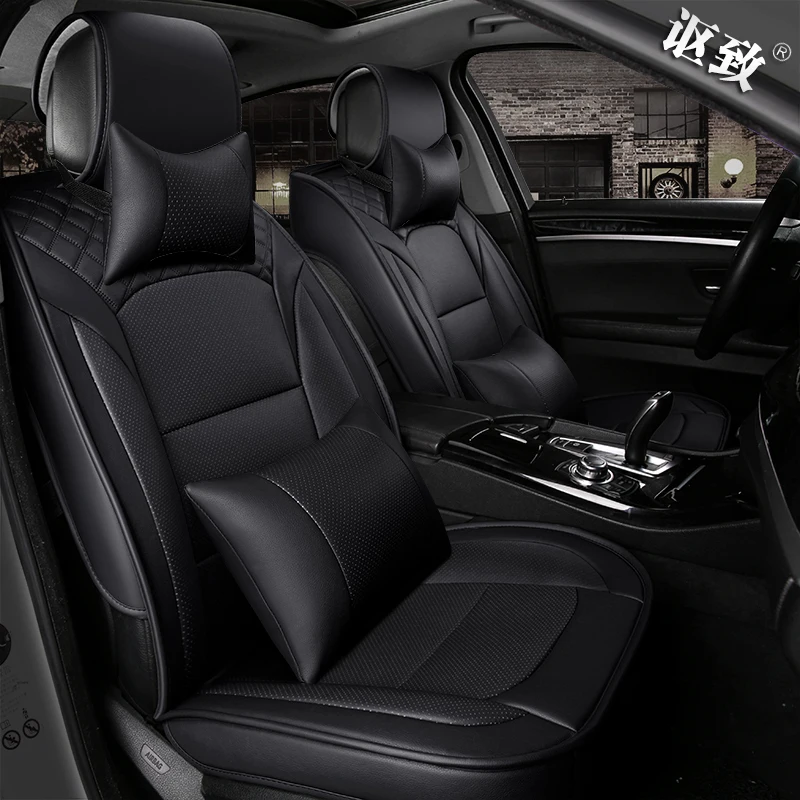 Brand New styling Luxury Leather 5 color 3D Car Seat Covers Front