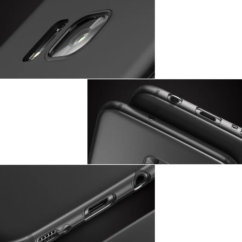 Ультратонкий Мягкий матовый ТПУ чехол ITEUU для Samsung Galaxy S7 Edge чехлы накладка на