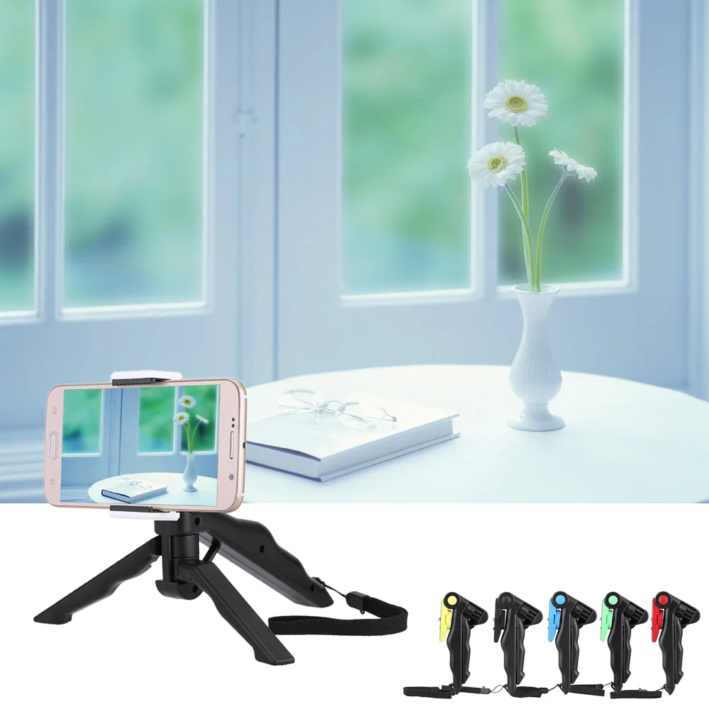 Andoer 2in1 Mini Portable Tripod Folding Table top Tripod Stand