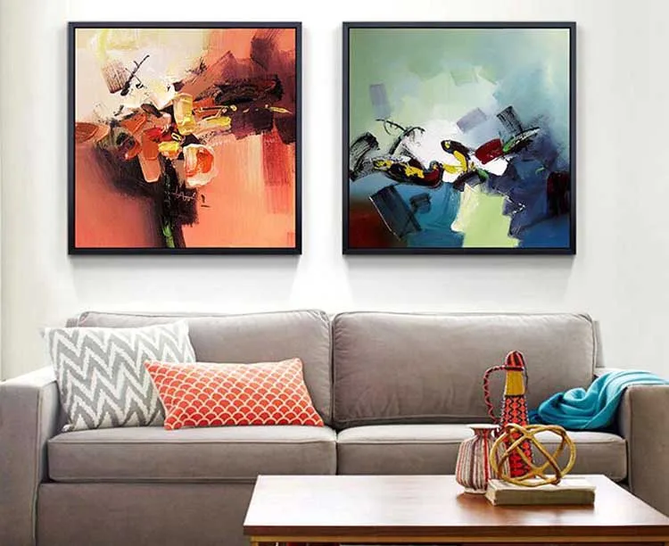 

100% Handpainted Abstract Oil Painting Landscape Oil Painting On Canvas Wall Art Wall Pictures For Living Room Home Decor