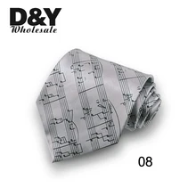 Фирменная новинка 10 см в ширину в виде скрипичного ключа звукового спектра смесь Полиэстер Тканый класический Для Мужчин's спортивные солнцезащитныt очки для мужчин Gravata