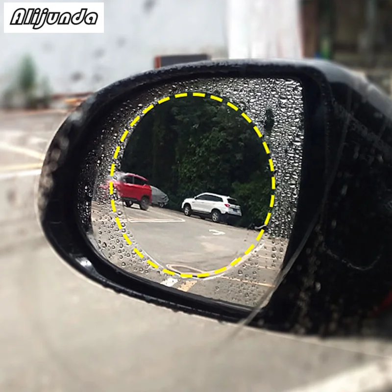 

2018 New Car Rearview Mirror Waterproof Membrane Anti-fog Film Stickers for Chevrolet Cruze TRAX Aveo Sonic Lova Sail EPICA