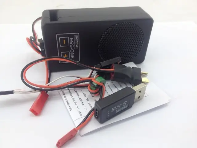R/C Engine Speaker Sound Controller 5V 26V for 1/14