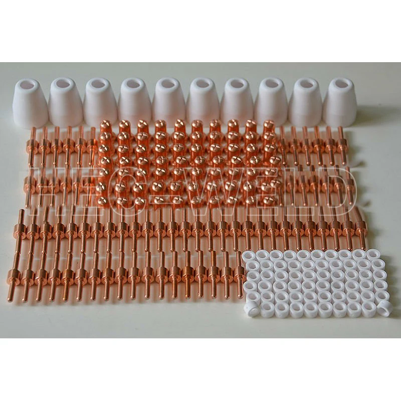 

FREE SHIPPING PT-31 LG-40 Plasma Cutting Cutter Torch Consumables Extended Nozzle TIPs Fit CUT40 CUT-50D CT-312 190PK