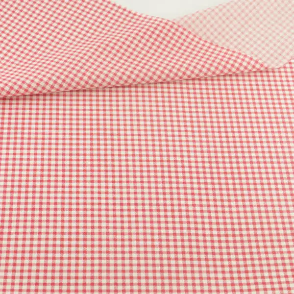 Новые Поступления милые красные и белые проверки дизайн для подарков изготовление одежды украшение Telas ткань Tecido кукла DIY ткань для вышивания кукол