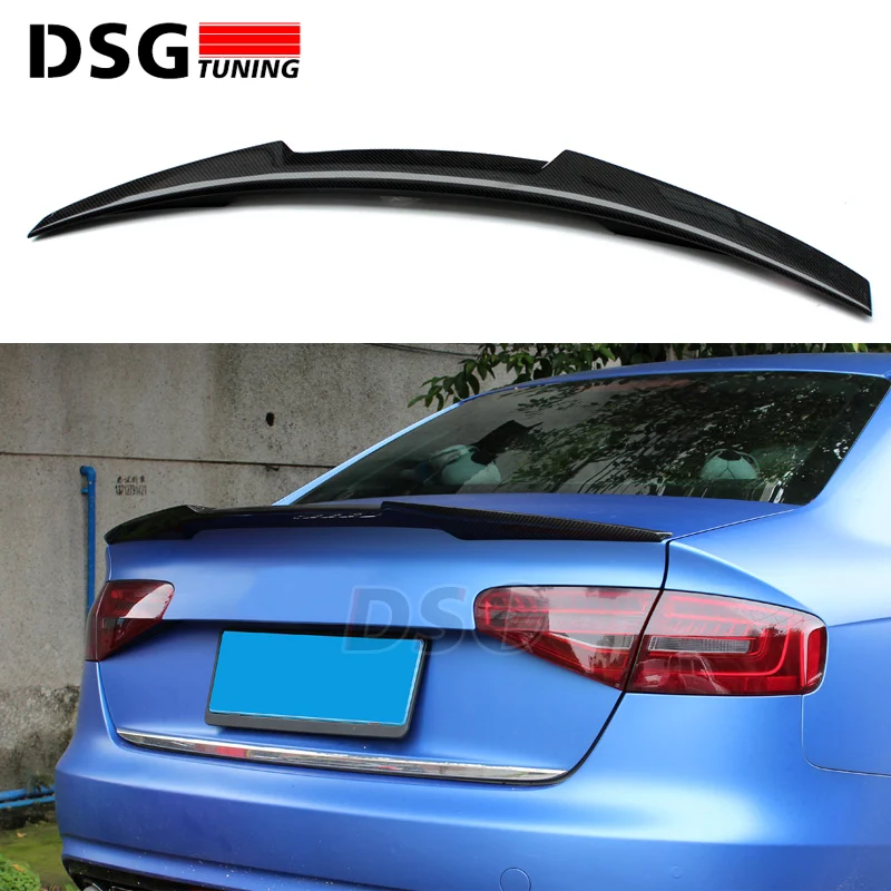 

Auto Accessories Rear Spoiler Carbon Fiber Trunk Spoiler for Audi A4 B8.5