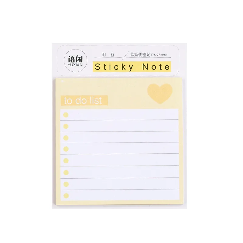 24 шт. натуральная мраморная Памятка звездная звезда Sakura sticky notes To do list planner