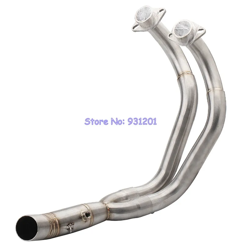 

Motorcycle Full Exhaust System for Yamaha MT07 FZ07 XSR700 Tracer Headers Link Middle Pipe Slip On Escape Moto for 51mm Exhausts