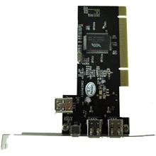 PCI FireWire IEEE 1394 3+ 1 порт карты+ 4/6 контактный кабель