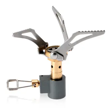 

Lixada 45g Super Lightweight Mini Camping Stove Outdoor Gas Stove Survival Pocket Outdoor Cooking Camping Gas Stove 3000W
