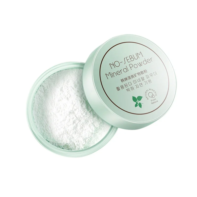

Natural Foundation Makeup Matte Oil Control Soft Light Silk Face Concealer Finish Translucent Loose Powder