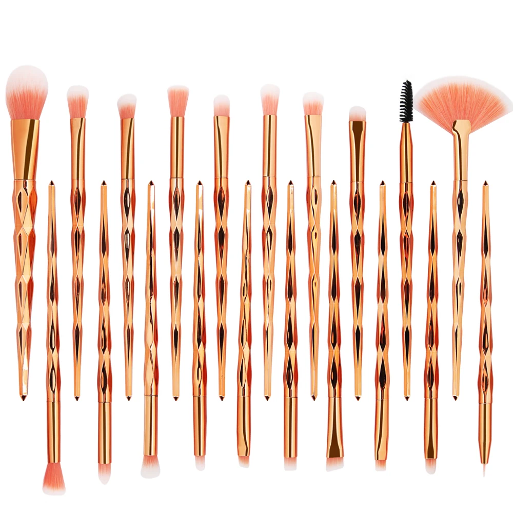 “ Definir o Poder Escova Cosmética 20 Pcs Rainbow