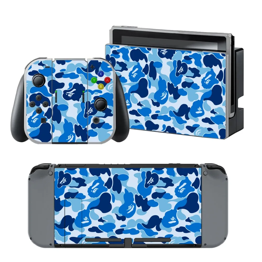 Army camouflage service Decal Skin Sticker For Nintendo Switch NS
