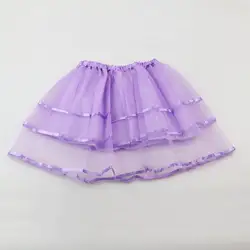 Новая модная юбка-пачка для маленьких девочек, балетная танцевальная одежда принцессы из тюля с бантом, юбка-американка