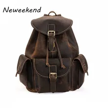 Мужские рюкзаки натуральная кожа Мужская Дорожная сумка модный мужской повседневный рюкзак кожаная деловая сумка, мужская сумка рюкзак YD-09027