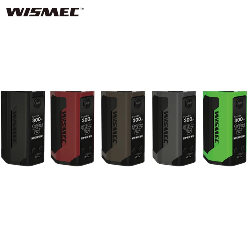 Оригинальный WISMEC рел RX GEN3 TC коробка мод 300 Вт электронная сигарета Vape Fit RDA RTA