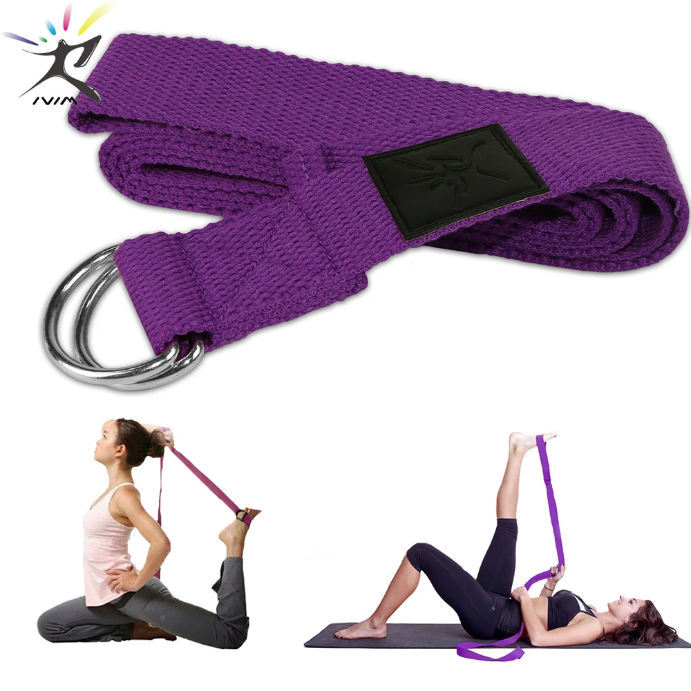 Wholesale Pricing for Stretching Durable 10-Pack of 8-Foot Yoga Straps Adjustable D-Ring Buckle Flexibility and Exercise Hello Fit Thick Cotton
