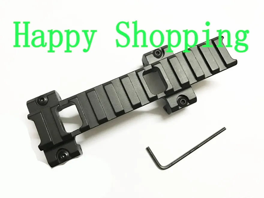 

New Style Top 20mm Picatinny Weaver Rail Extension Scope Mount Claw G3 MP5 Hunting Accessories