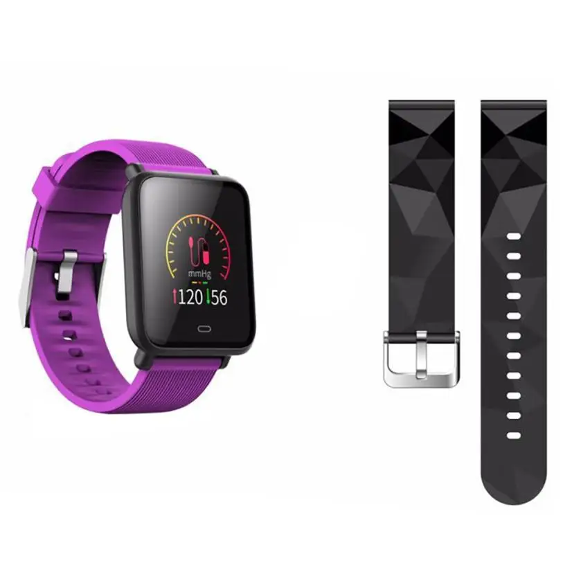 CARPRIE Electronics Calorie Blood Pressure Exercise Heart Rate Pedometer Smart Watch Wristband Dropshipping July 5