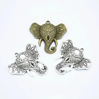 

30pcs Elephant Charms DIY Jewelry Making Pendant Fit Bracelets Necklaces Earrings Handmade Crafts