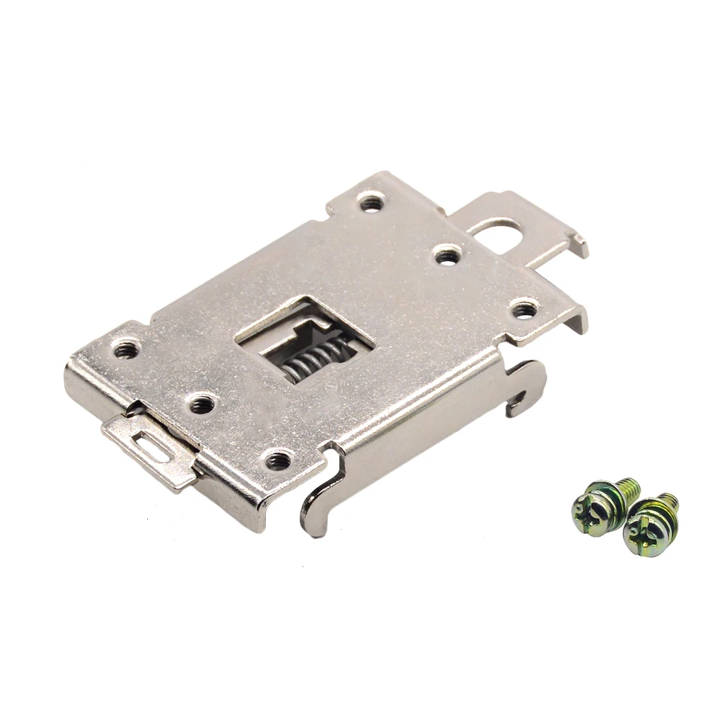 

1pcs single phase SSR 35MM DIN rail fixed solid state relay clip clamp +2 pcs Screw