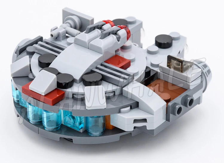 3 типа космические войны Falcon Microfighter 10893 космический корабль фигурки строительные