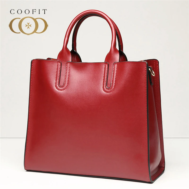 

Coofit Luxury Handbags Women Bags Designer Quality Leather Top Handle Bags New Arrival Ladies Elegant Bags For 2018 bolsos mujer