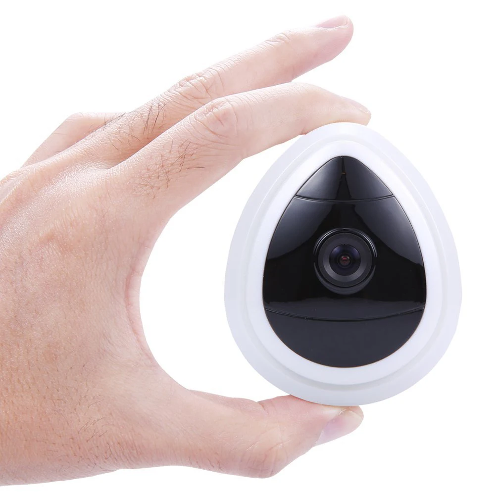 Сетевая мини IP камера безопасности SecuPlug + 720P HD Wi Fi беспроводная радионяня