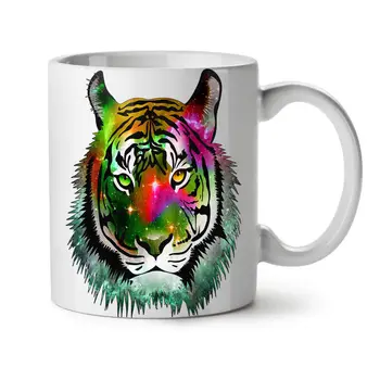

Beast Animal Tiger Space NEW White Tea Coffee Mug 11 Oz