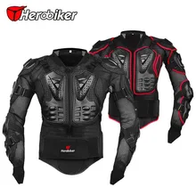 HEROBIKER Professional Motocross Off-Road Protector Motorcycle Full Body Armor Jacket Motorbike Protective Gear Clothing 5 Sizes