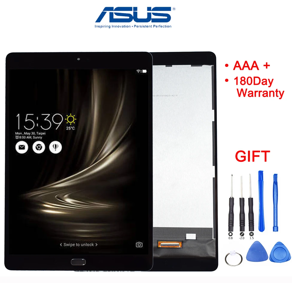 

Original For ASUS ZenPad 3S 10 Z500M P027 Z500KL P001 LCD Display Matrix Touch Screen Digitizer Sensor Tablet PC Parts Assembly