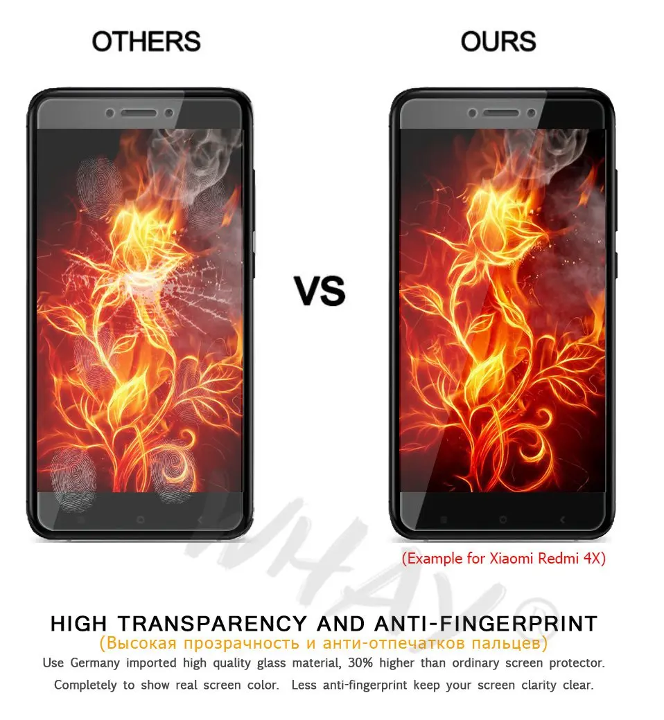 WHAY 9H 2.5D Tempered Glass For Huawei Honor 7C Screen Protector Transparent Glass For Huawei Honor 7 C Honor7c Protective Glass (2)