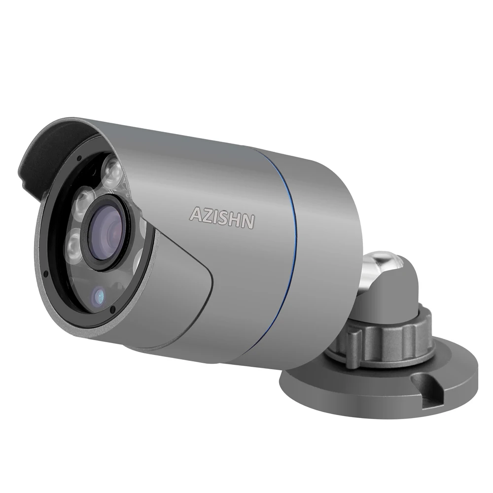 AZISHN H.265 IP Камера 1080 P 2.0MP SONY IMX323 Сенсор 6 шт Массив IP66 Водонепроницаемый CCTV ONVIF P2P Обнаружение движения Hi3516EV100