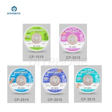 PHONEFIX 1,5-3,5 мм 1,5 м отпайка фитиль оплетка для удаления припоя проволочная всасывающая Оловянная поглощающая линия для инструмент для ремонта мобильных телефонов